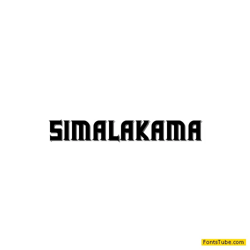 Simalakama Font