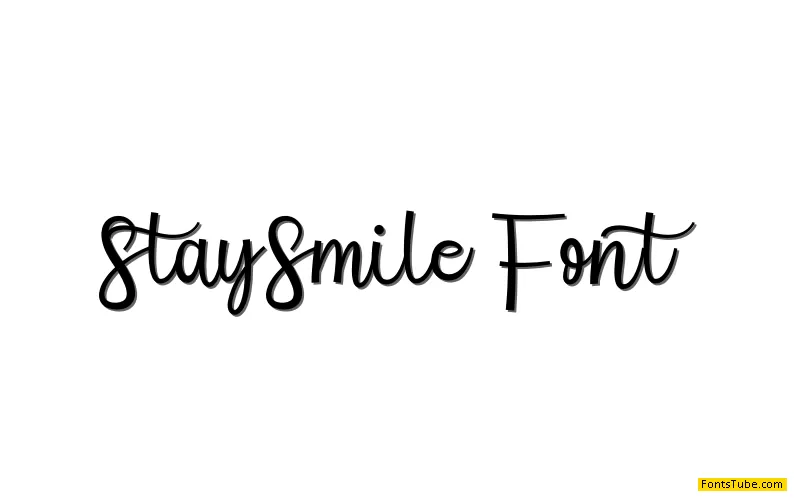 Stay Smile Font