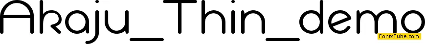 Akaju Font Family