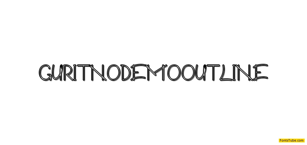 Guritno Demo Font Family
