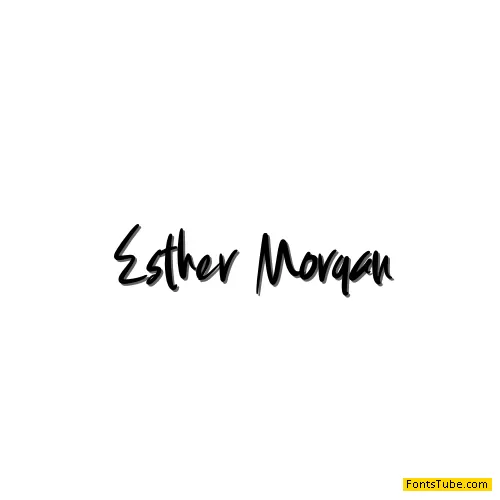 Esther Morgan Font