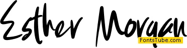 Esther Morgan Font