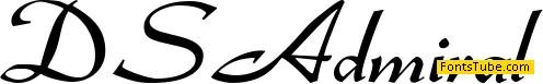 DS Admiral Font