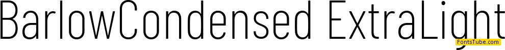Barlow Condensed Font Family