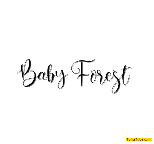 Baby Forest Font