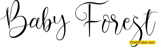 Baby Forest Font