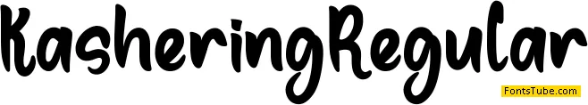 Kashering Font