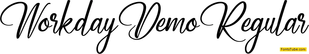 Workday Demo Font