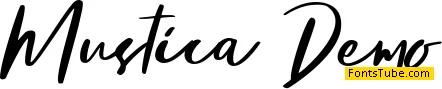 Mustica Demo Font