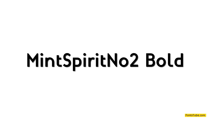Mint Spirit Font Family