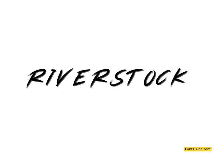 RIVERSTOCK Font