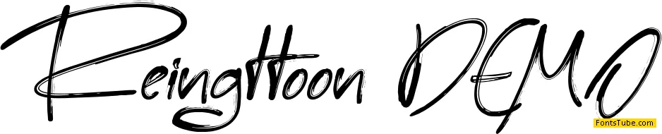 Reingttoon DEMO Font