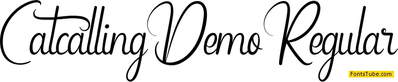 Catcalling Demo Font