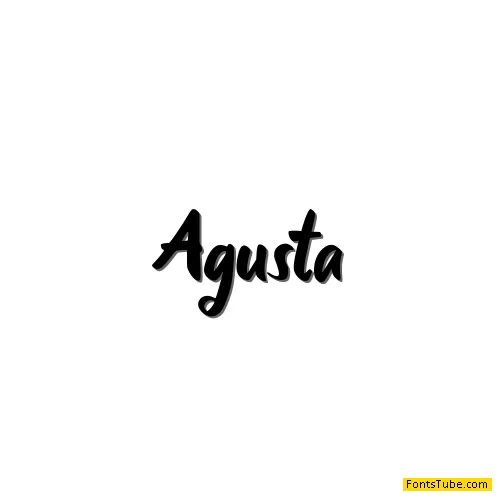 Agusta Font