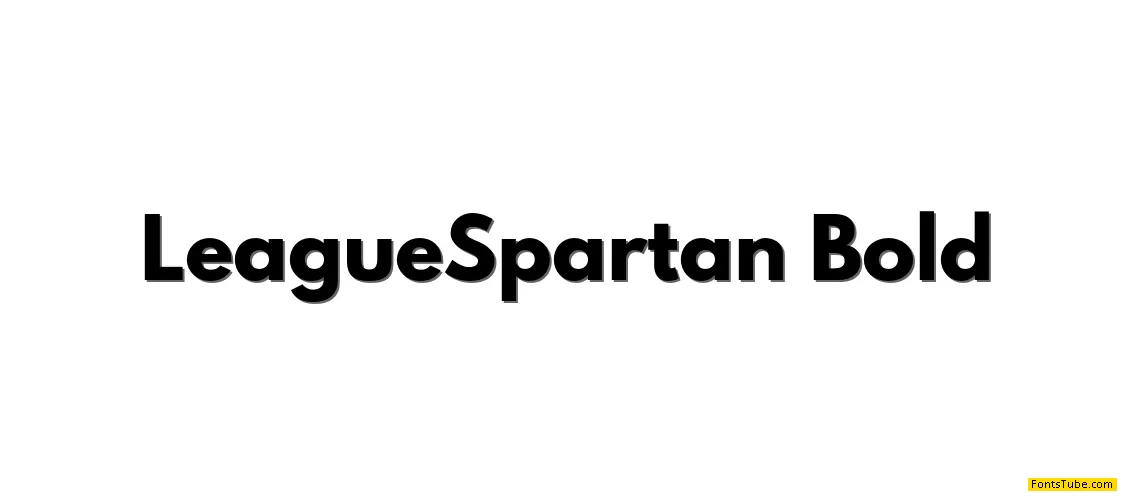 League Spartan Font