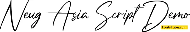 Neug Asia Script