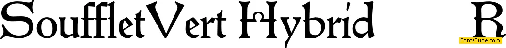 Soufflet Vert Font