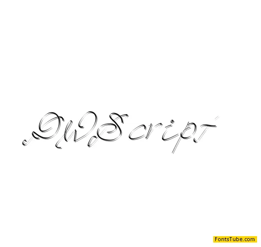 PW Script Font
