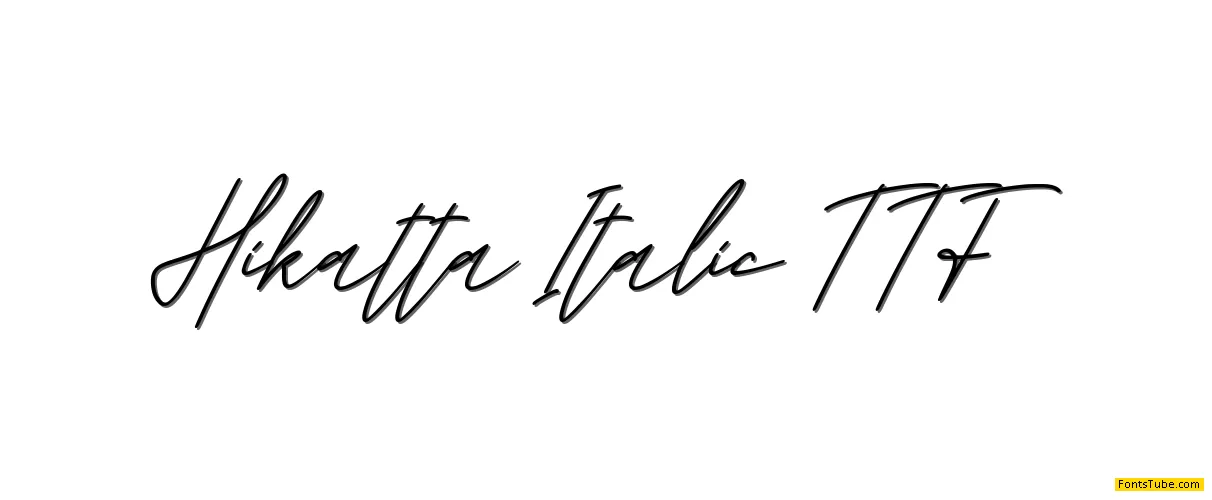 Hikatta Font Family