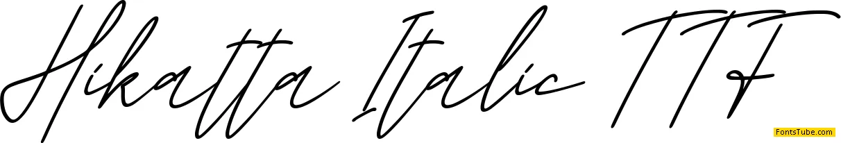 Hikatta Font Family