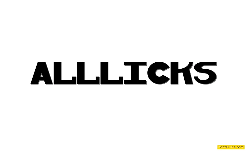 Alcohol Licks Font