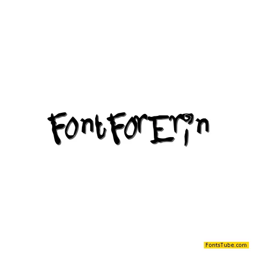 Font for Erin Font