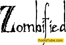 Zombified Font