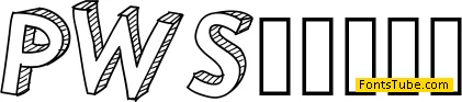 PWShaded Font