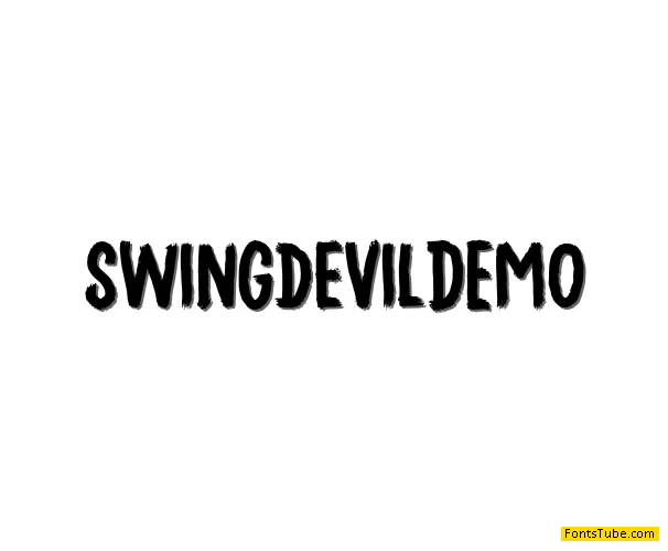 Swingdevil DEMO Font