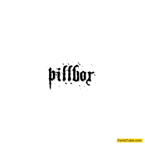 Pillbox Opaque Font