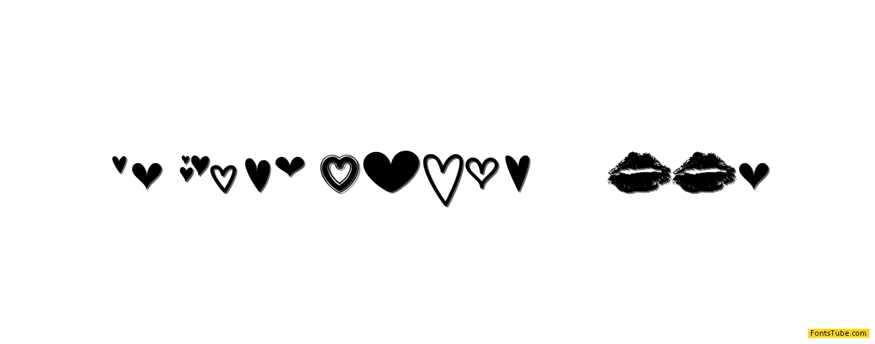 MF Love Dings 2 Font