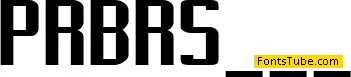 Prussian Brew Solid Font