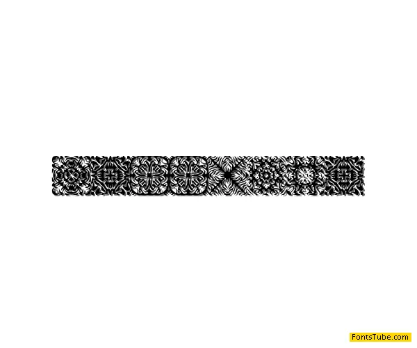 Symmetry BRK Font