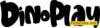 DinoPlay - personal use Font
