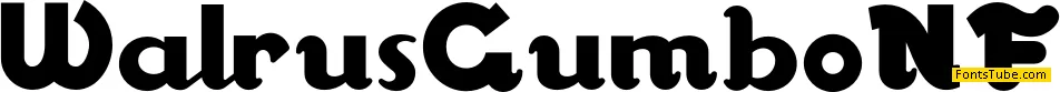 Walrus Gumbo NF Font