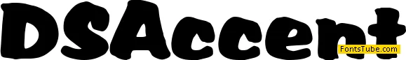 DS Accent Font