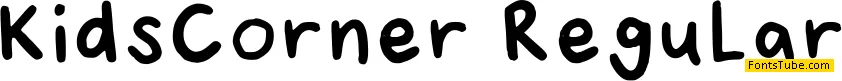 Kids Corner Font