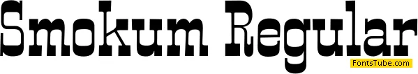 Smokum Font