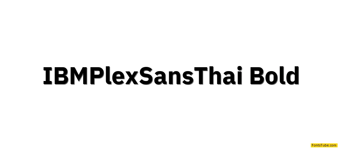 IBM Plex Sans Thai