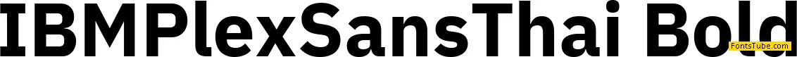 IBM Plex Sans Thai