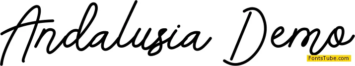 Andalusia Demo Font