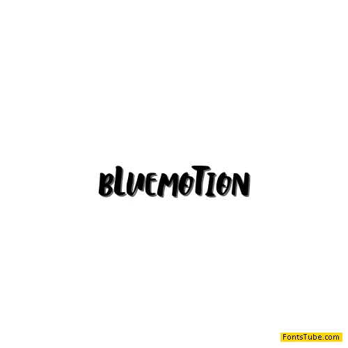 bLuemoTion Font