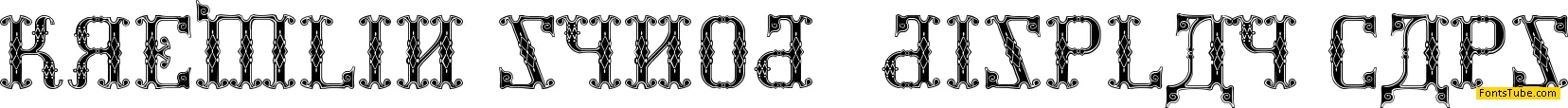 Kremlin Synod (Display Caps) Font