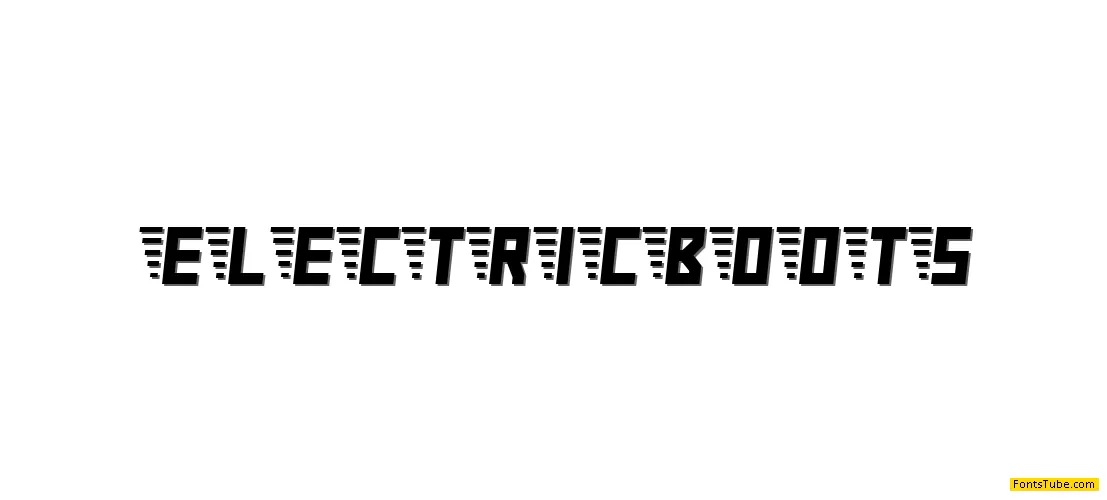 Electric Boots Font