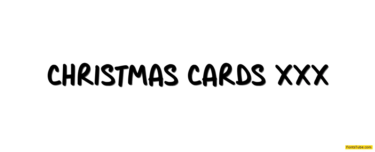 Christmas Cards xxx
