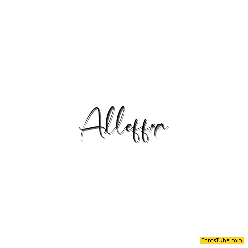 Alleffra Font