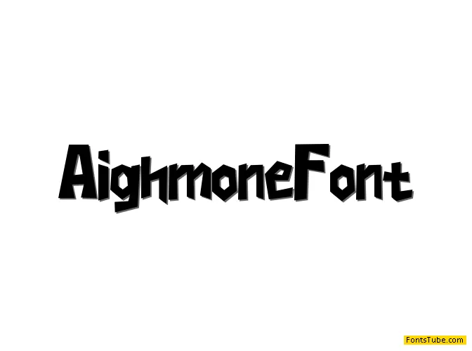 Aighmone Font