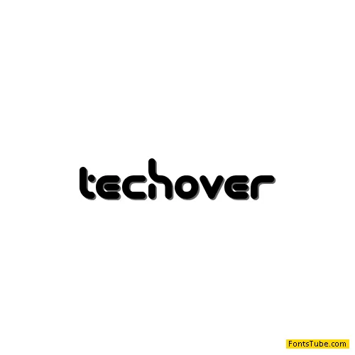 techno overload Font