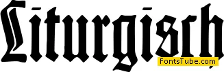 Liturgisch Font Family