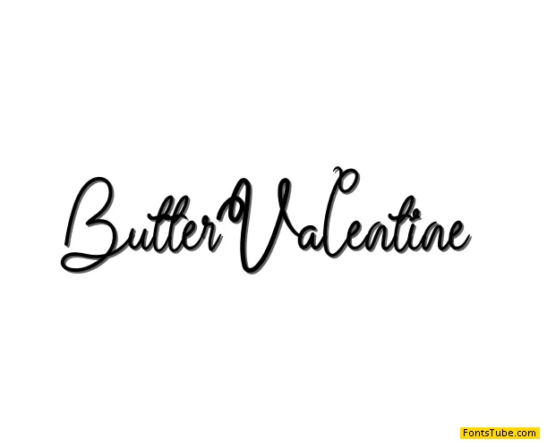 Butter Valentine Font